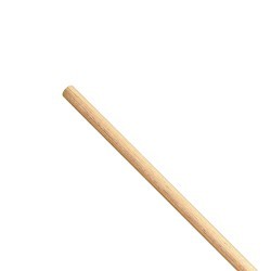 Waddell 6438U Round Dowel, Hardwood, 0.5 in Dia, 72 in Overall Length